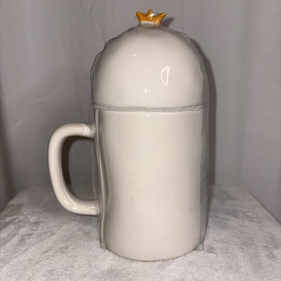 Rae Dunn HTF Easter Mug PEEP PEEP Mug Ivory Chick Topper LL By Magenta NWT - Picture 3 of 5